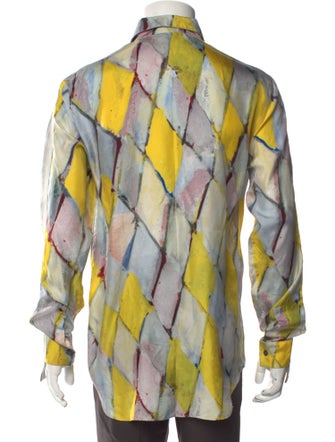 DIOR x Peter Doig 2021 Silk Shirt