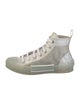 DIOR MEN B23 'Raised Oblique - Transparent Clear White' Sneakers
