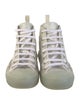 DIOR MEN B23 'Raised Oblique - Transparent Clear White' Sneakers