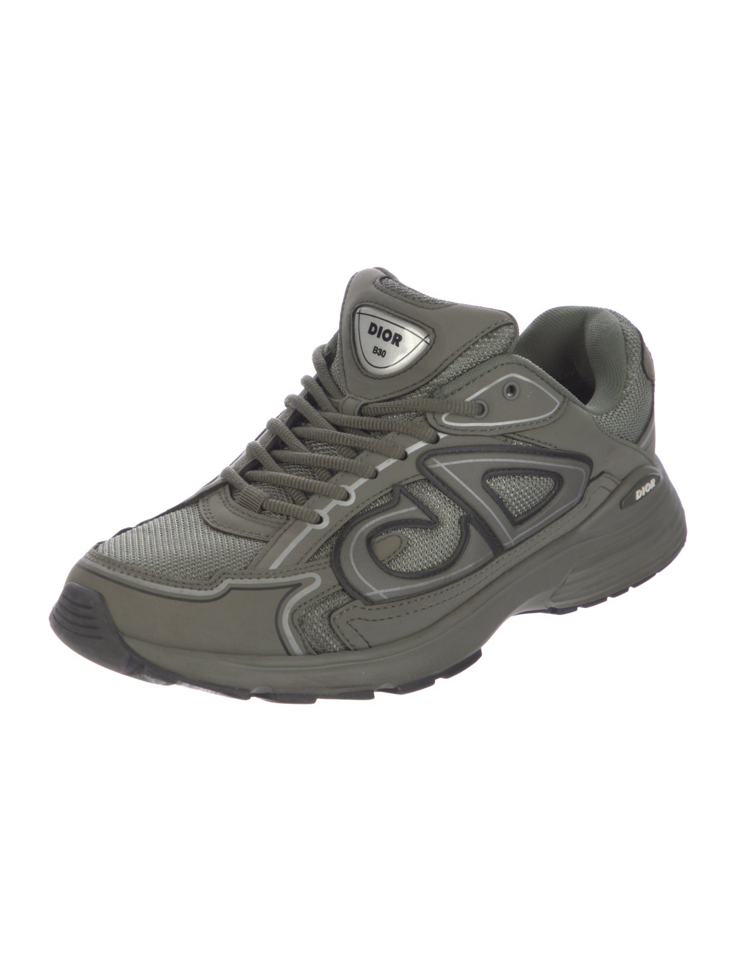 DIOR MEN B30 'Olive Reflective' Sneakers