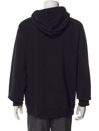 DIOR MEN Signature Logo Graphic Print Hoodie