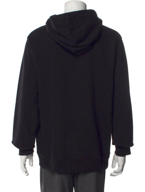 DIOR MEN Signature Logo Graphic Print Hoodie