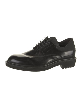 Christian Dior Leather Derby Shoes