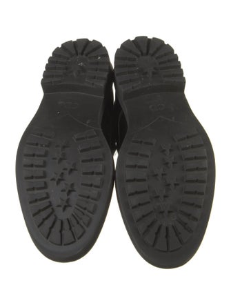 Christian Dior Leather Derby Shoes