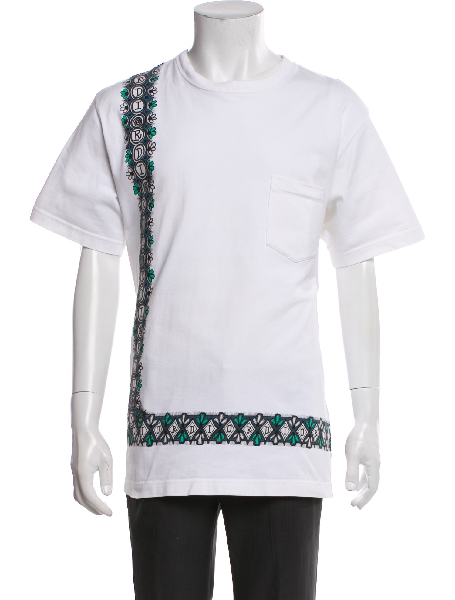 DIOR x Shawn Stussy 2020 Signature Logo T-Shirt