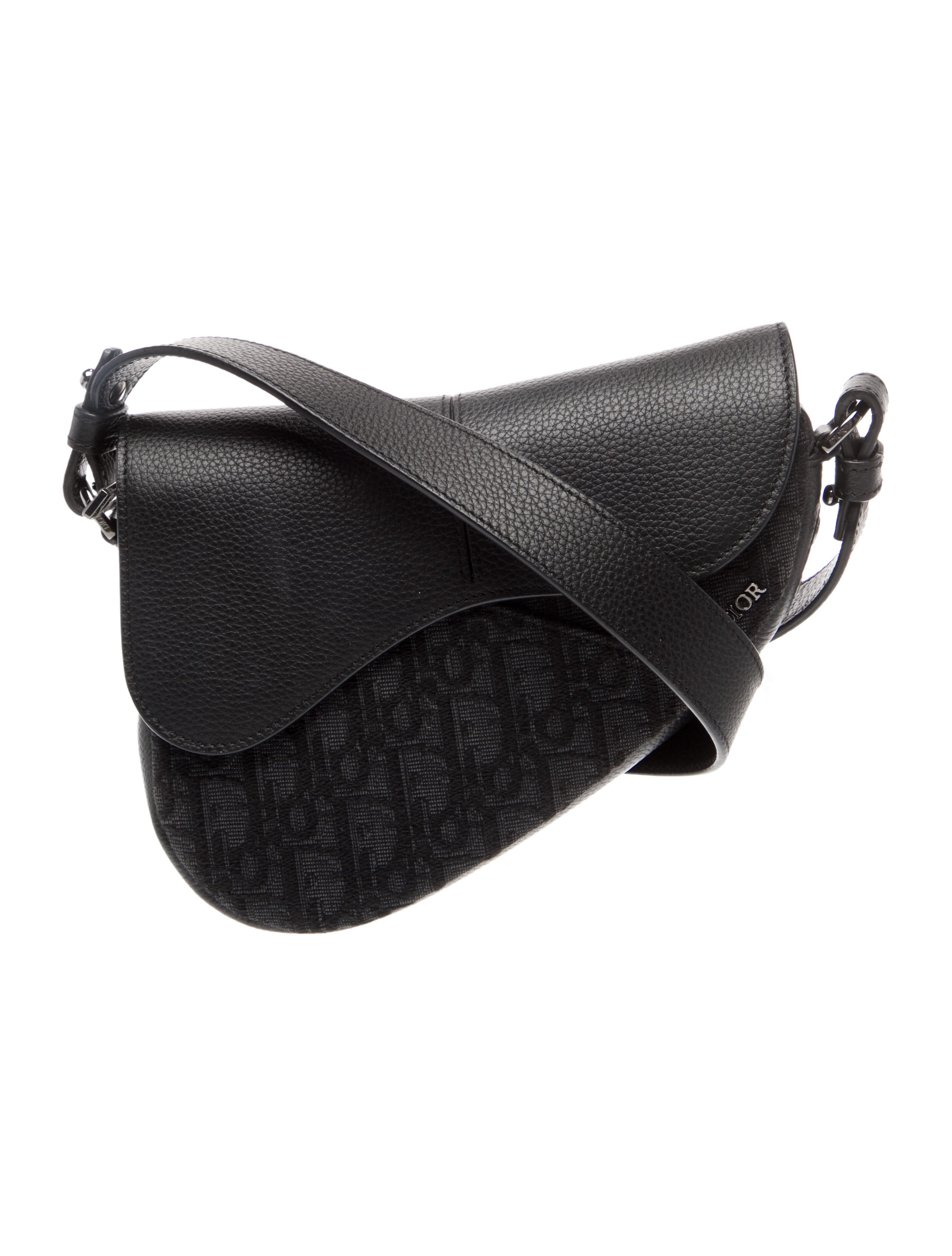 DIOR MEN Oblique Jacquard Crossbody Bag 2025