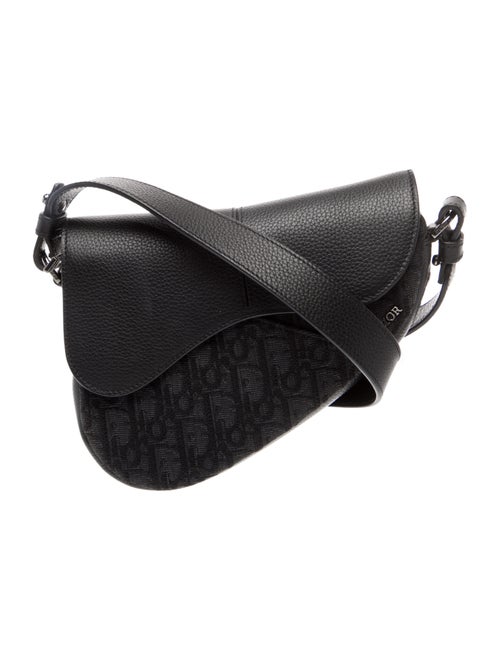 DIOR MEN Oblique Jacquard Crossbody Bag 2025