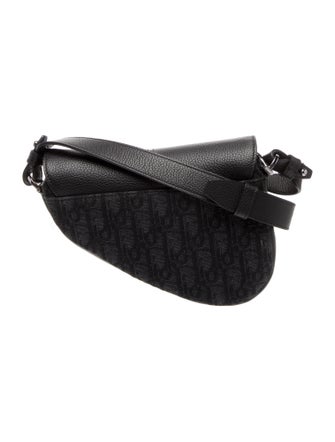 DIOR MEN Oblique Jacquard Crossbody Bag 2025