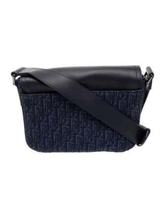DIOR MEN Jacquard Crossbody Bag 2024