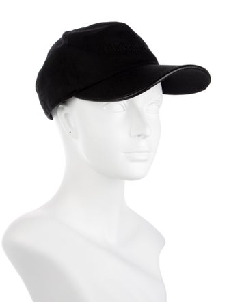 DIOR MEN Canvas Logo Baseball Cap