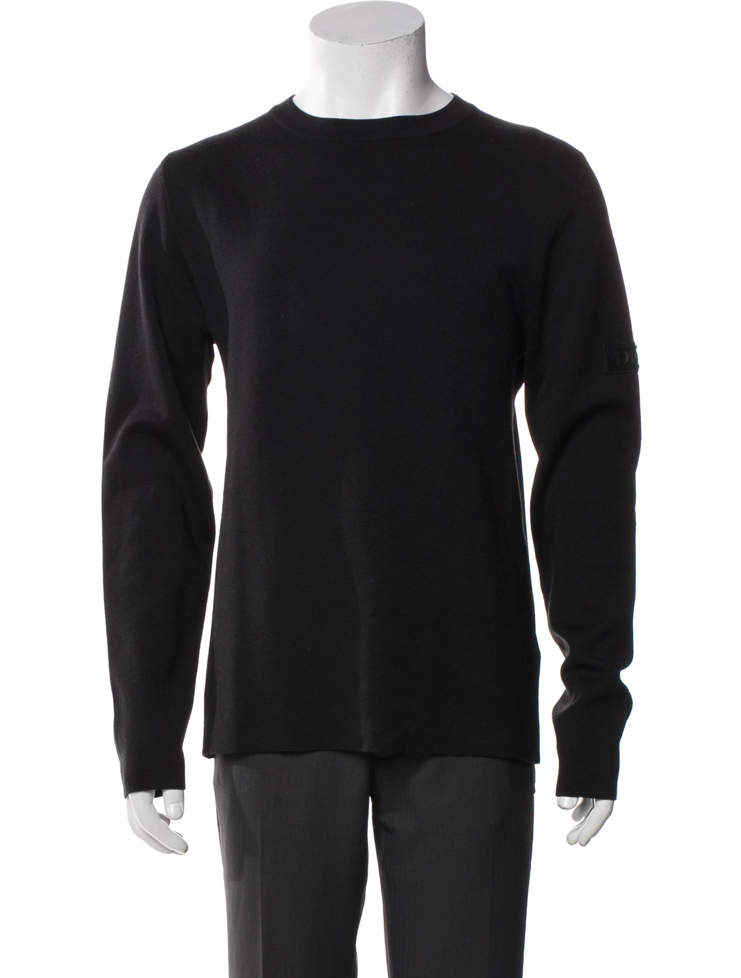 DIOR MEN Virgin Wool Crew Neck Pullover