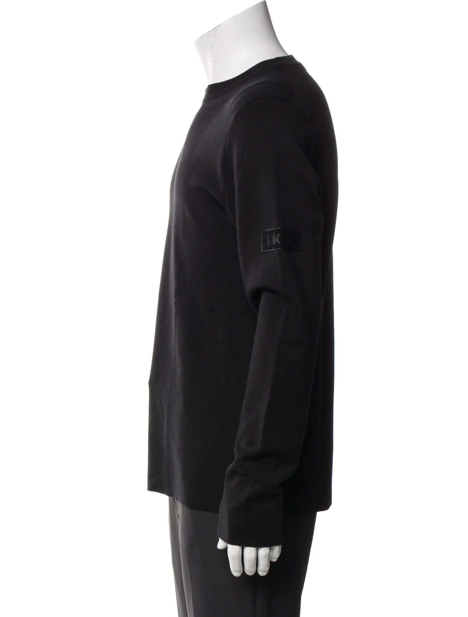 DIOR MEN Virgin Wool Crew Neck Pullover