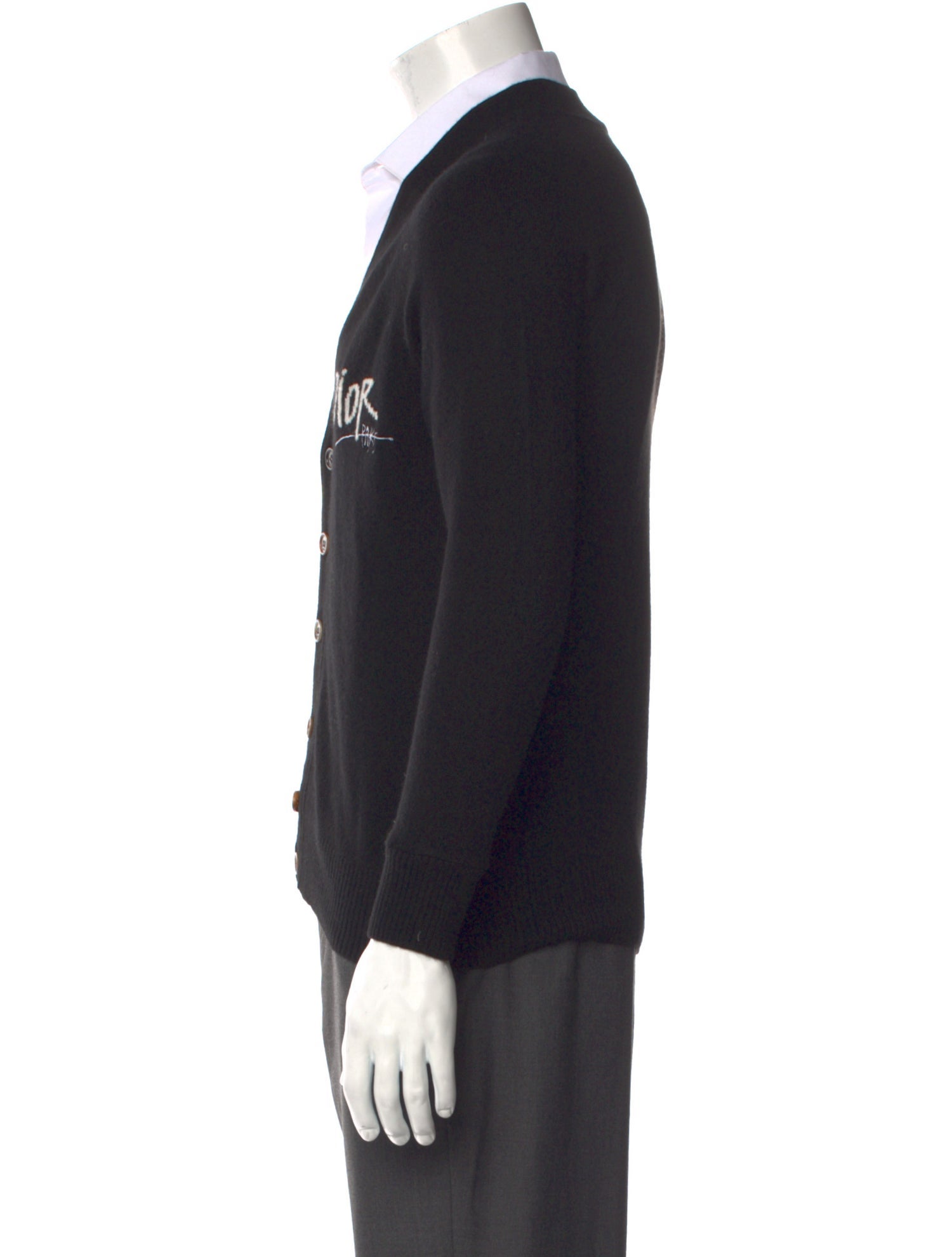 DIOR x Shawn Stussy 2020 Signature Logo Cardigan