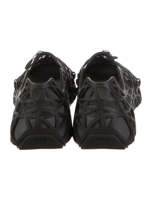 DIOR MEN Cannage Pattern Athletic Sneakers