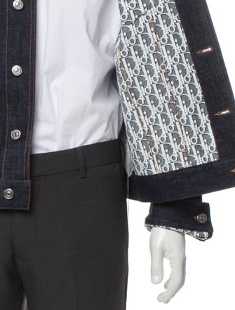 DIOR MEN 2020 Oblique Jacquard Trucker Jacket