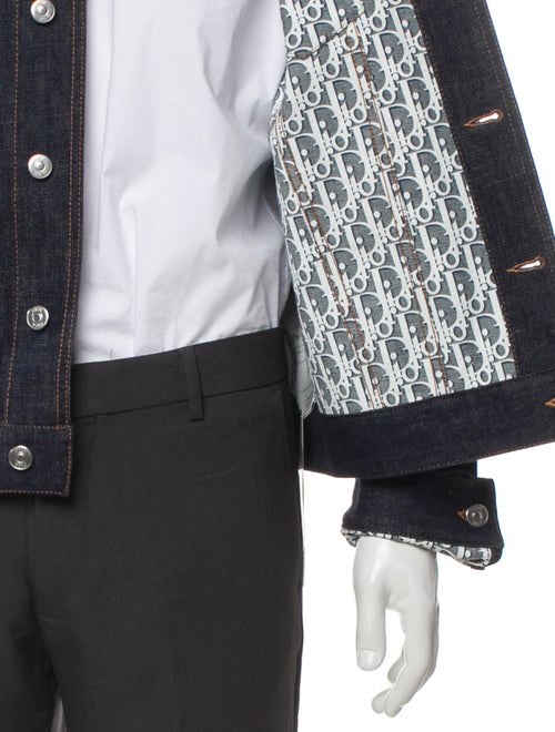 DIOR MEN 2020 Oblique Jacquard Trucker Jacket