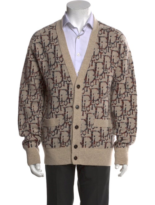 DIOR MEN 2022 Oblique Jacquard Cardigan