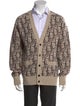 DIOR MEN 2022 Oblique Jacquard Cardigan