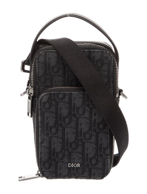 DIOR MEN Oblique Jacquard Rider Pouch Micro