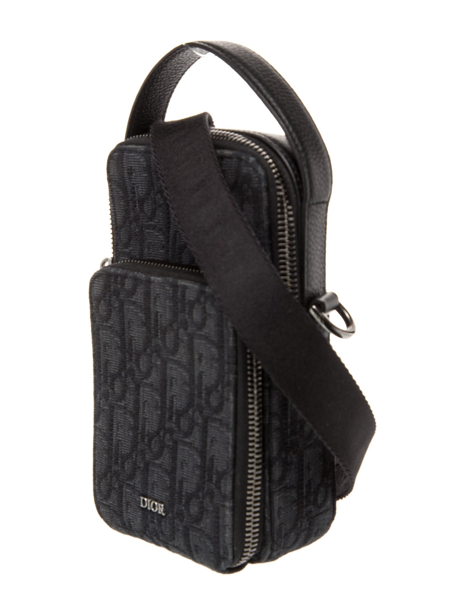 DIOR MEN Oblique Jacquard Rider Pouch Micro