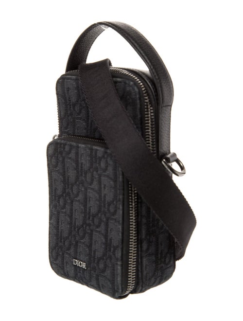 DIOR MEN Oblique Jacquard Rider Pouch Micro