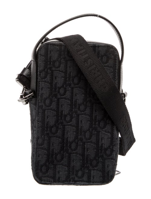 DIOR MEN Oblique Jacquard Rider Pouch Micro