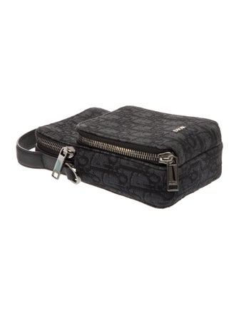 DIOR MEN Oblique Jacquard Rider Pouch Micro