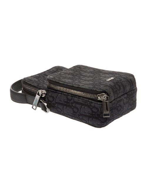 DIOR MEN Oblique Jacquard Rider Pouch Micro