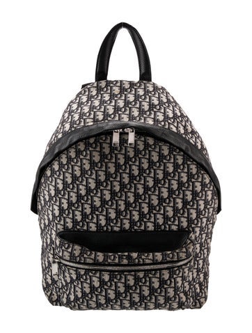 Dior MEN Backpacks Oblique Jacquard Rider