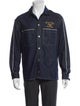 DIOR MEN 2022 Signature Logo Denim Shirt
