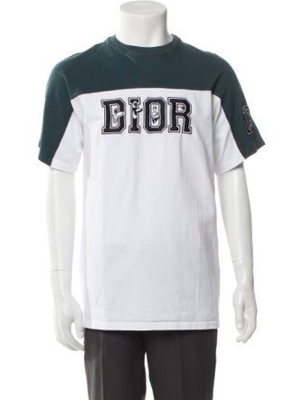 DIOR x Kenny Scharf Graphic Print Crew Neck T-Shirt