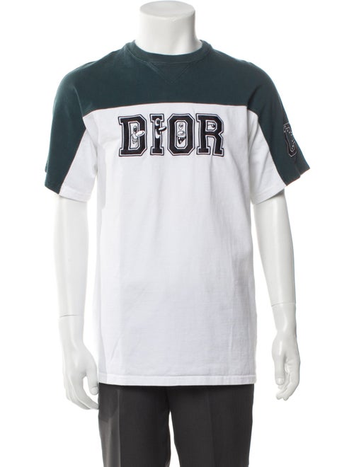 DIOR x Kenny Scharf Graphic Print Crew Neck T-Shirt