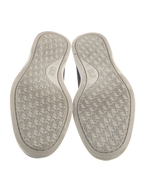 DIOR MEN Oblique Jacquard Suede Sneakers