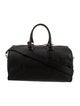 DIOR MEN Leather Weekender Bag