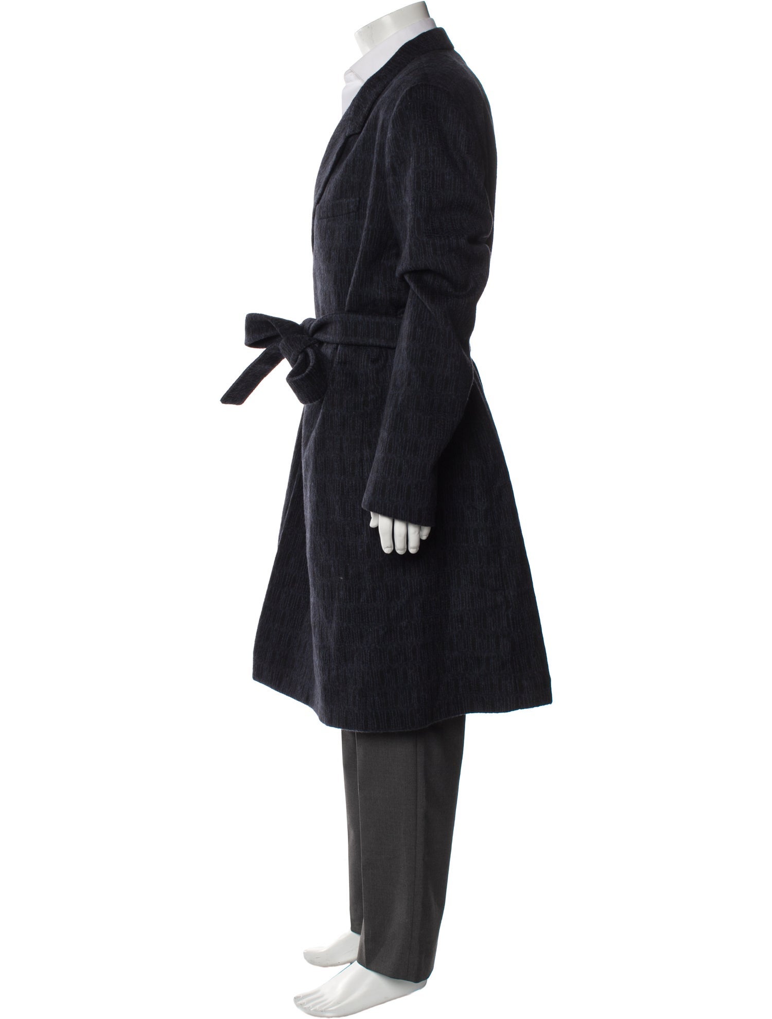 DIOR MEN 2020 Virgin Wool Overcoat