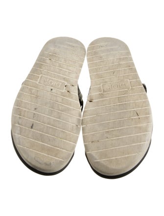 DIOR MEN Cannage Pattern Slides