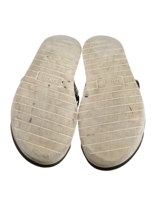 DIOR MEN Cannage Pattern Slides