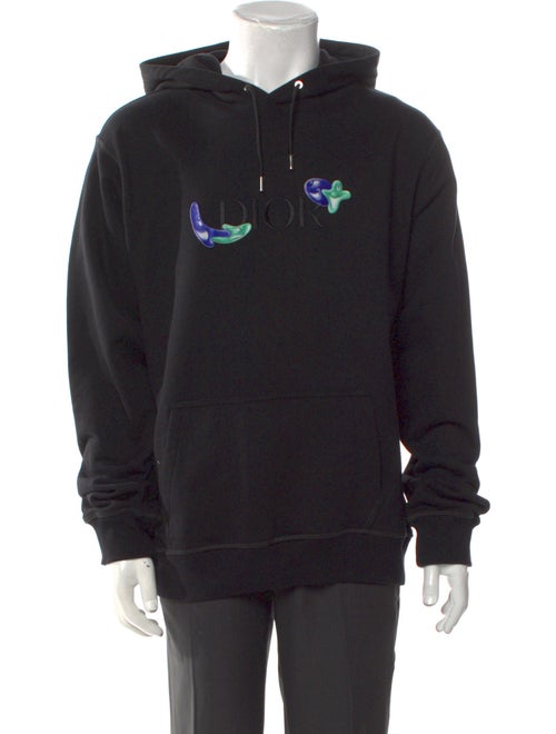 DIOR x Kenny Scharf 2021 Crossover Logo Hoodie