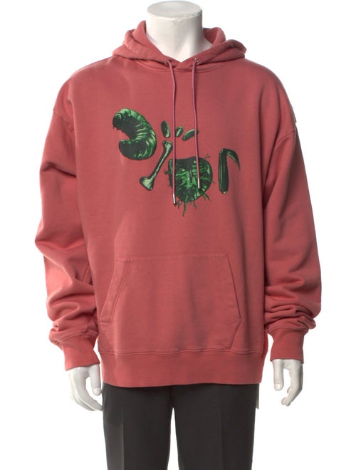 Cactus Jack Dior Signature Logo Graphic Print Hoodie