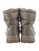 DIOR MEN Oblique Jacquard Nylon Snow Boots