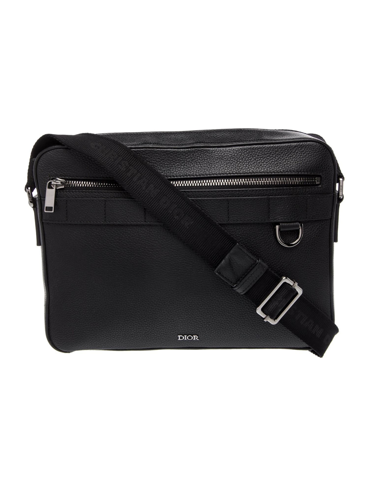 DIOR MEN Calfskin Safari Messenger Bag