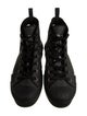 DIOR MEN Oblique Jacquard Leather Lace-Up Boots