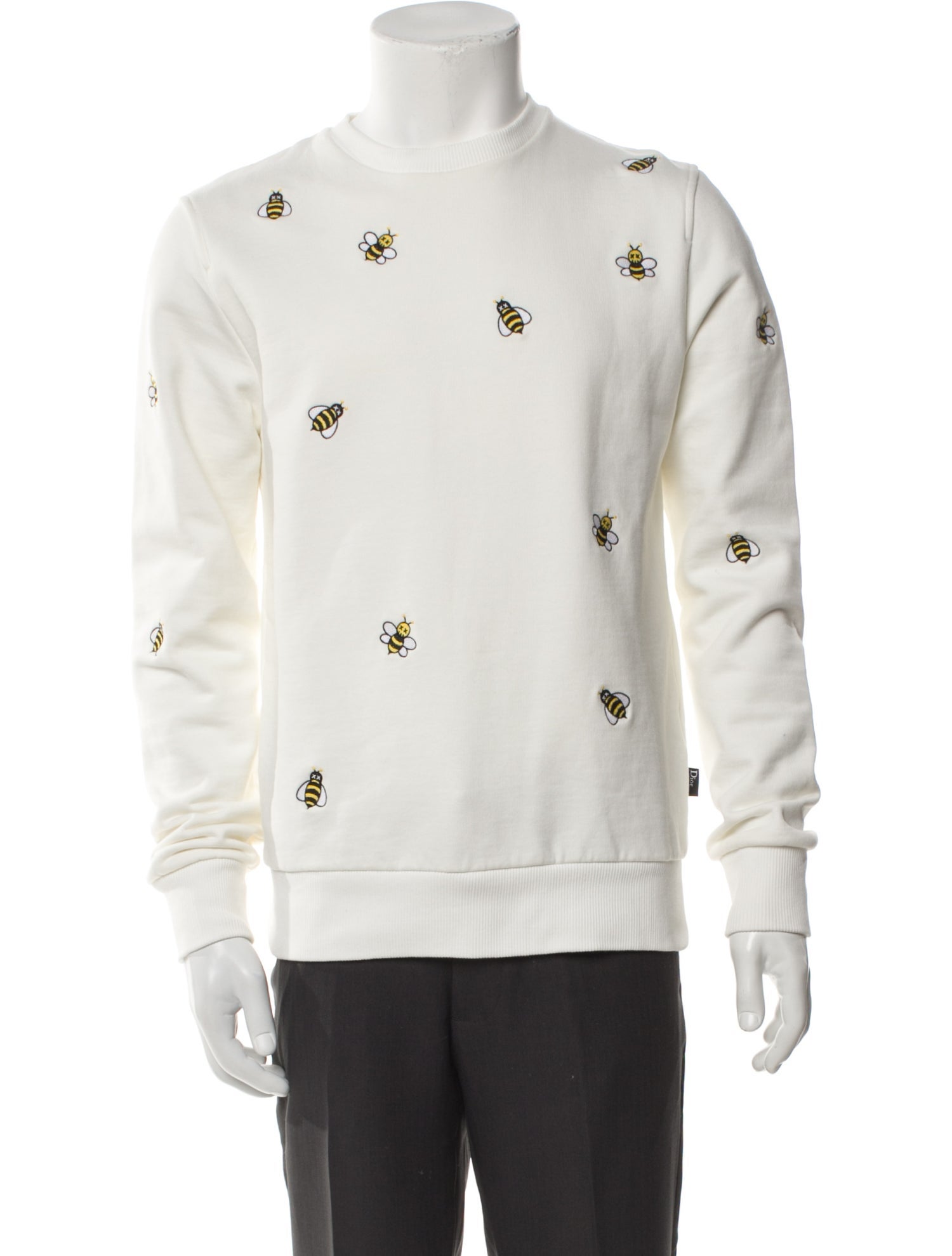 DIOR x KAWS Printed Crew Neck Cardigan