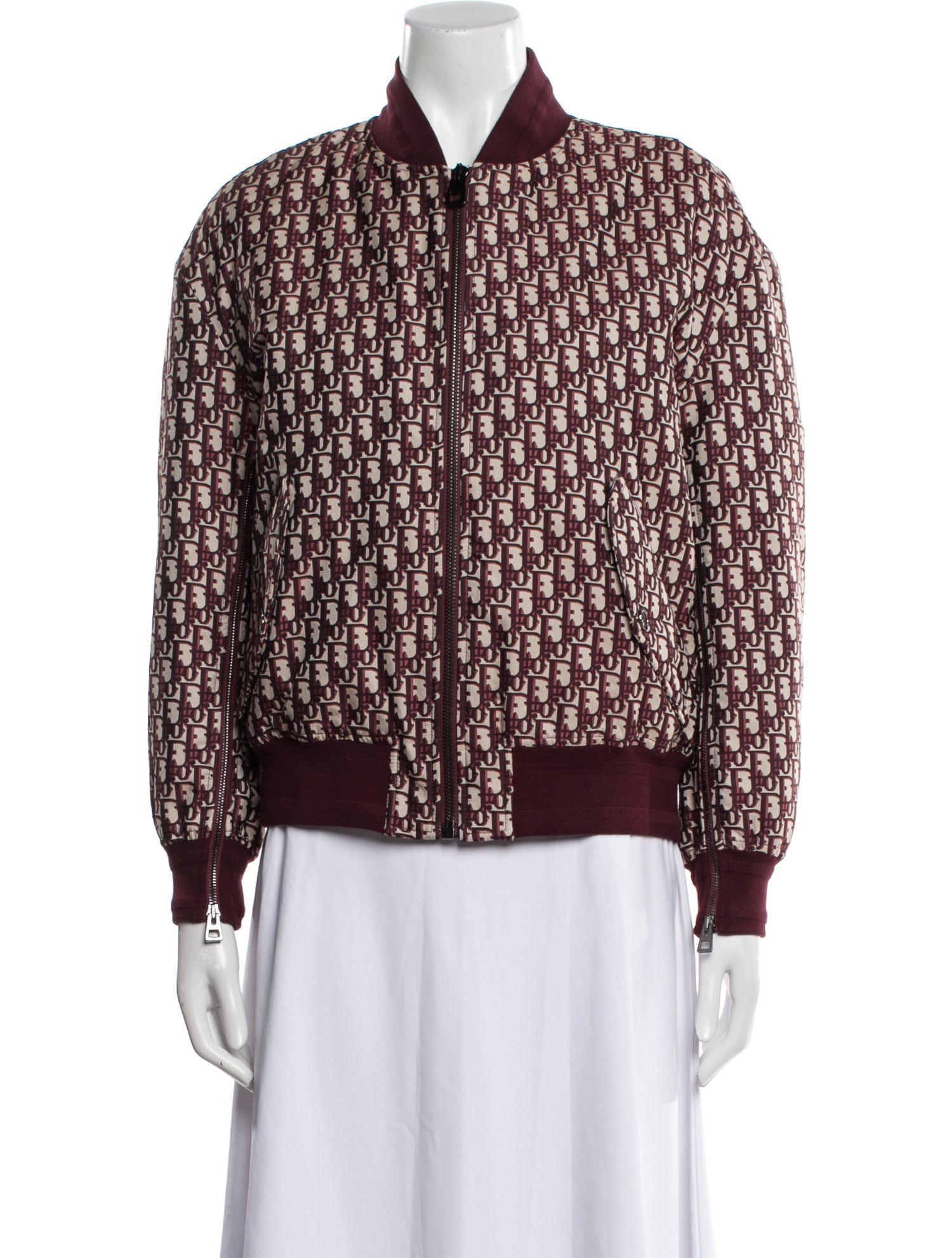 Christian Dior 2023 Printed Bomber Jacket w/ Tags