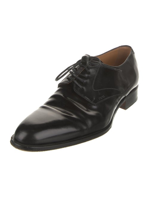 DIOR MEN Patent Leather Derby Shoes