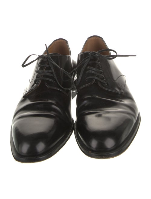 DIOR MEN Patent Leather Derby Shoes