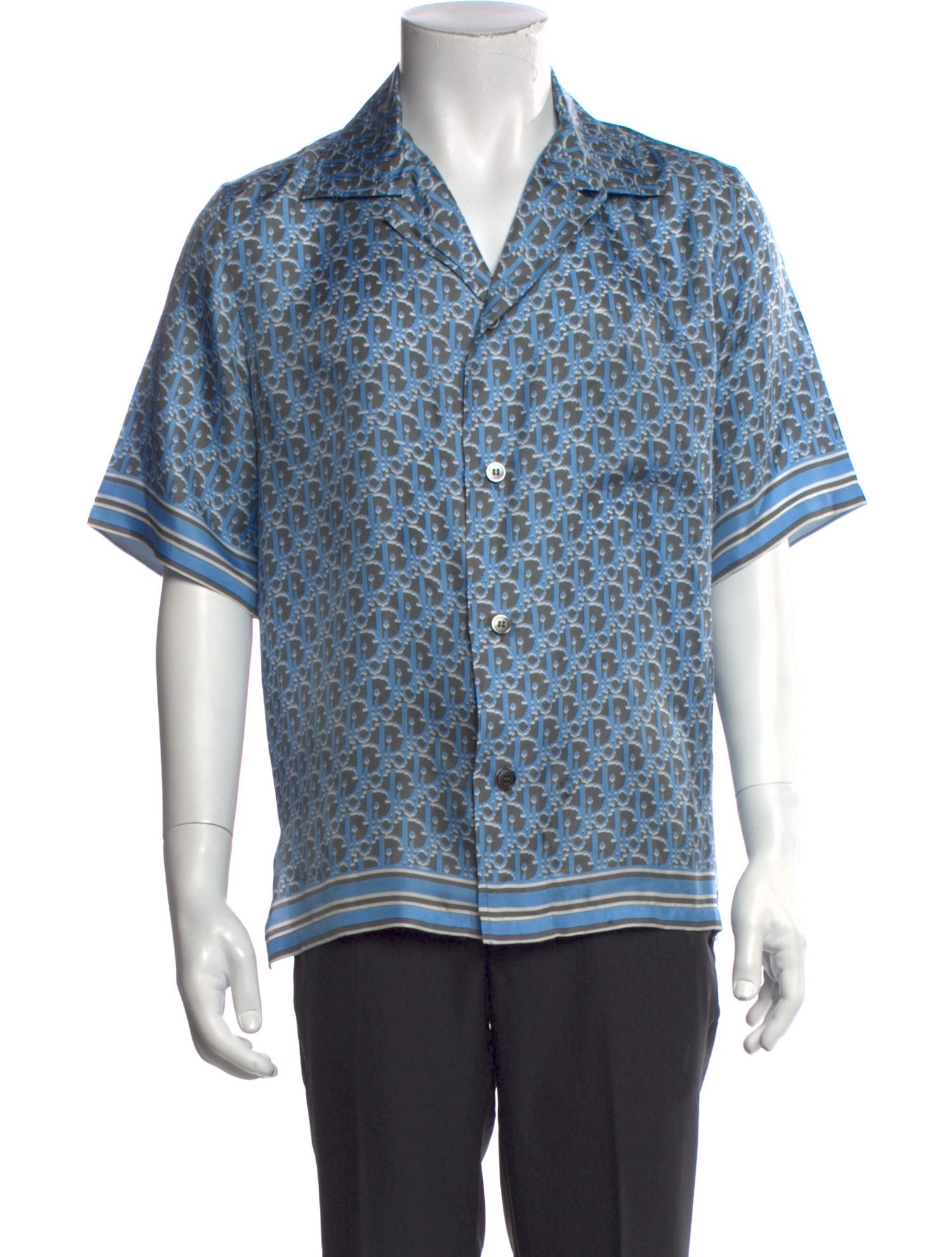 DIOR MEN 2020 Oblique Jacquard Shirt