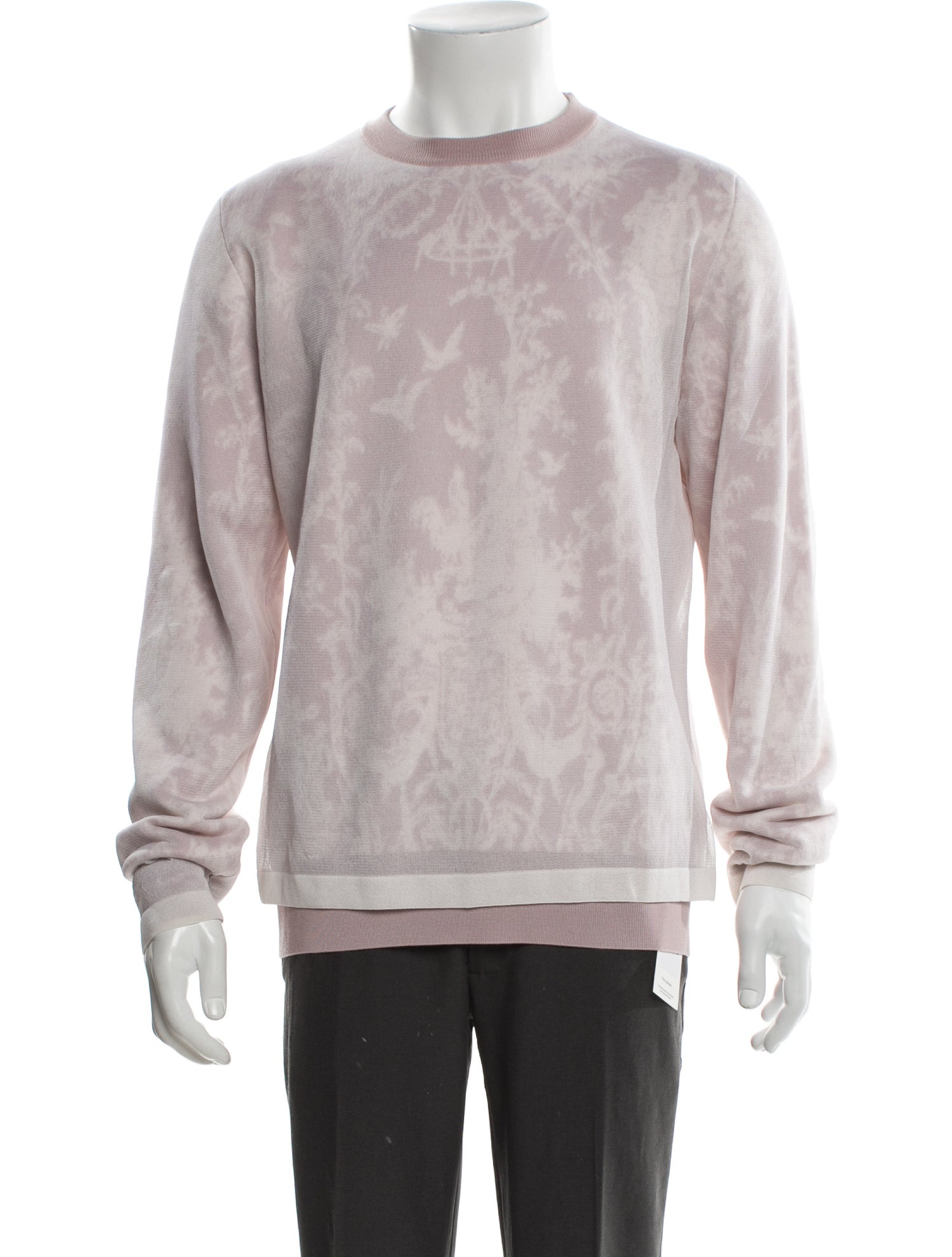 DIOR MEN Silk Printed Sweatshirt