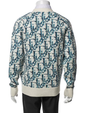 DIOR MEN 2022 Oblique Jacquard Cardigan