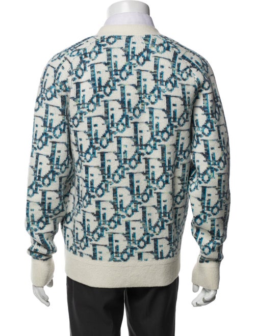DIOR MEN 2022 Oblique Jacquard Cardigan